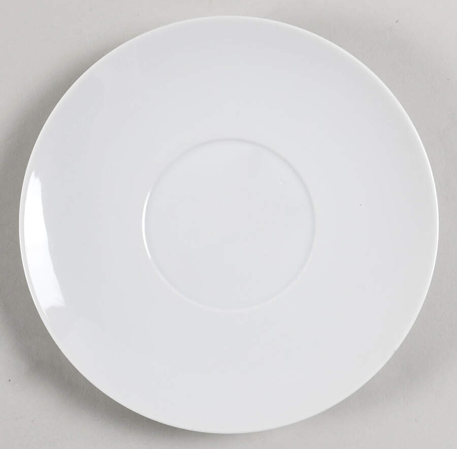 Athens White Saucer for Oversized Cup by Block-1