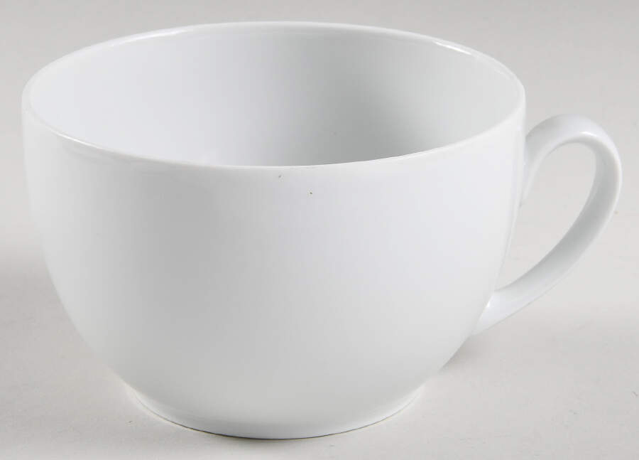 Athens White Oversized Cup by Block-1