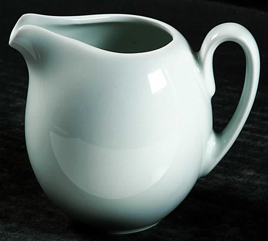 Athens White Creamer by Block-1