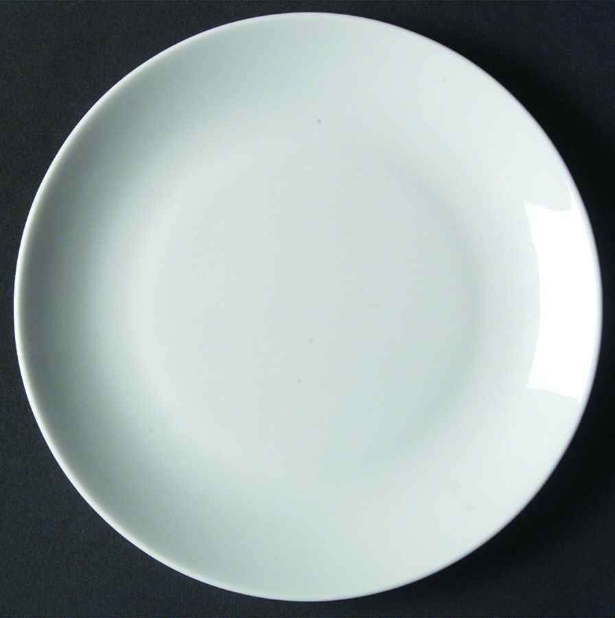 Athens White Bread & Butter Plate by Block-1