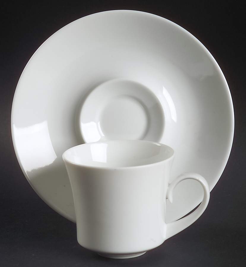 Blanco Flat Demitasse Cup & Saucer Set by Block-1
