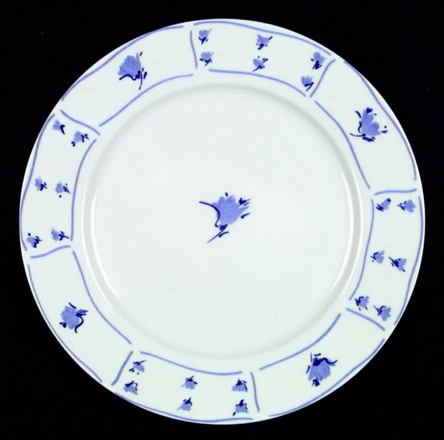 Blue Fields Dinner Plate by Block-1