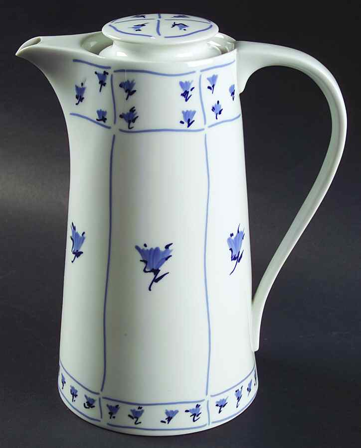 Blue Fields Coffee Pot & Lid by Block-1
