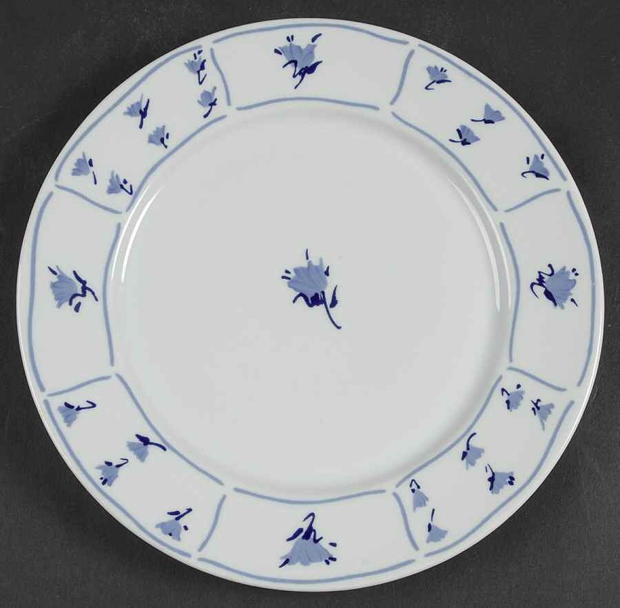 Blue Fields Salad Plate by Block-1