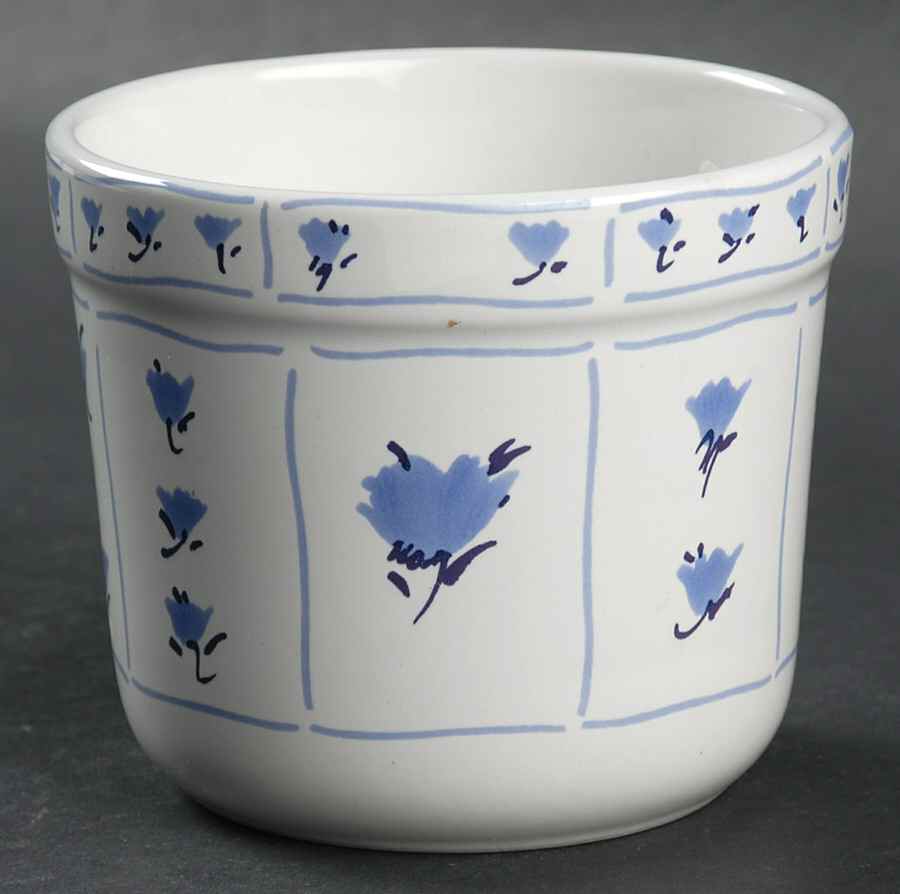 Blue Fields 3" Flower Pot by Block-1
