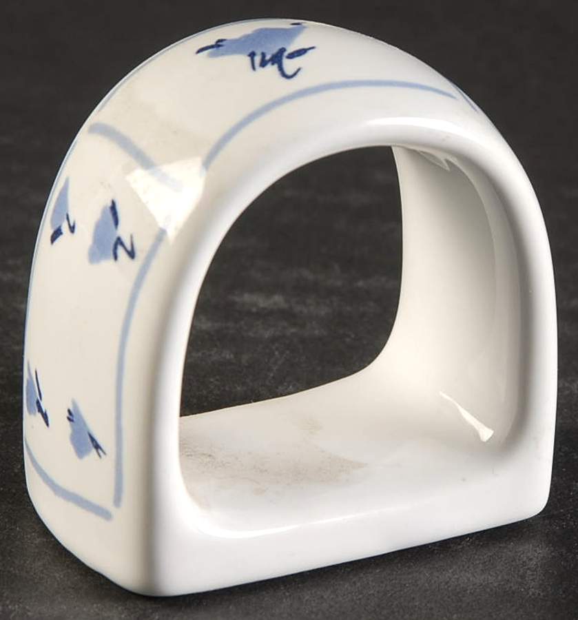 Blue Fields Napkin Ring by Block-1
