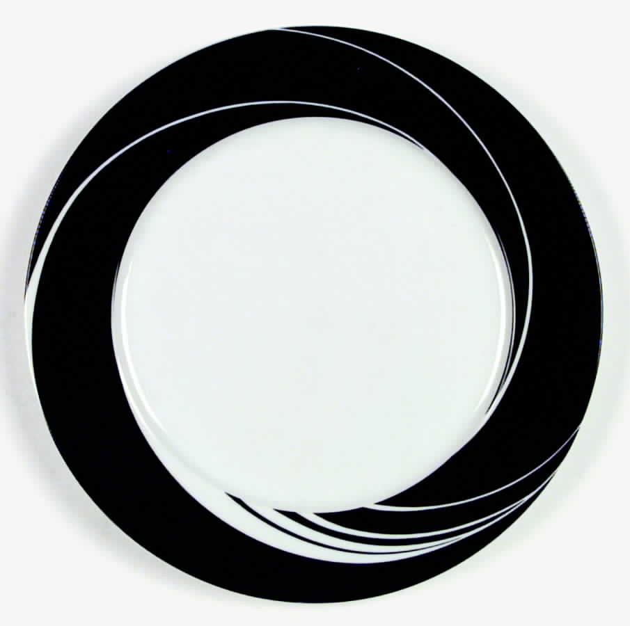 Black Pearl Dinner Plate by Block-1
