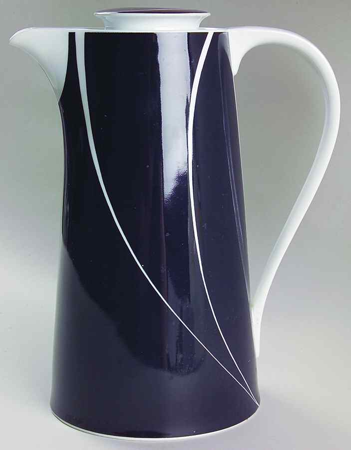 Black Pearl Coffee Pot & Lid by Block-1