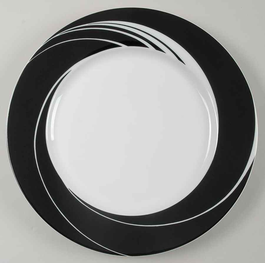 Black Pearl Salad Plate by Block-1