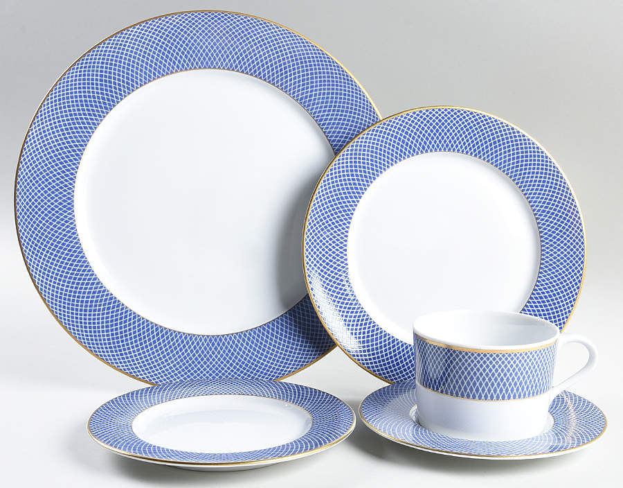 Blue Skies 5 Piece Place Setting by Block-1