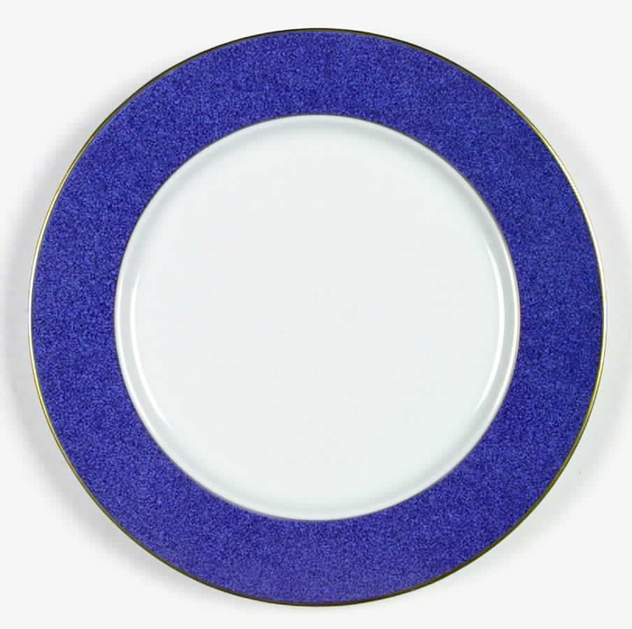 Blue Velvet Dinner Plate by Block-1
