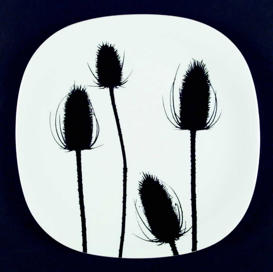 Black & White Dinner Plate by Block-1