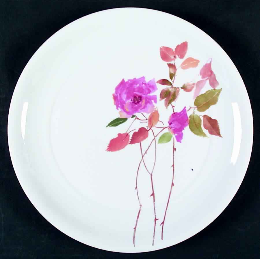 Cathay Rose Dinner Plate by Block-1