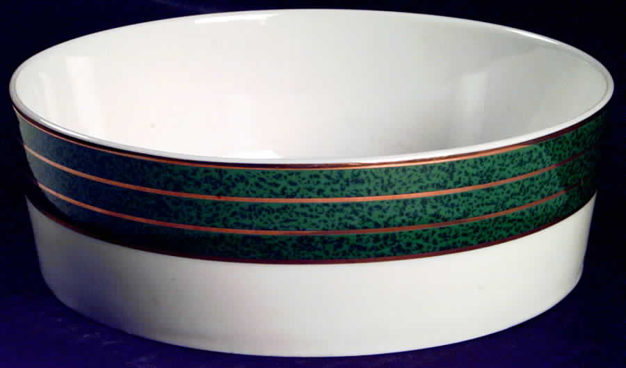 Carnegie Green Coupe Cereal Bowl by Block-1