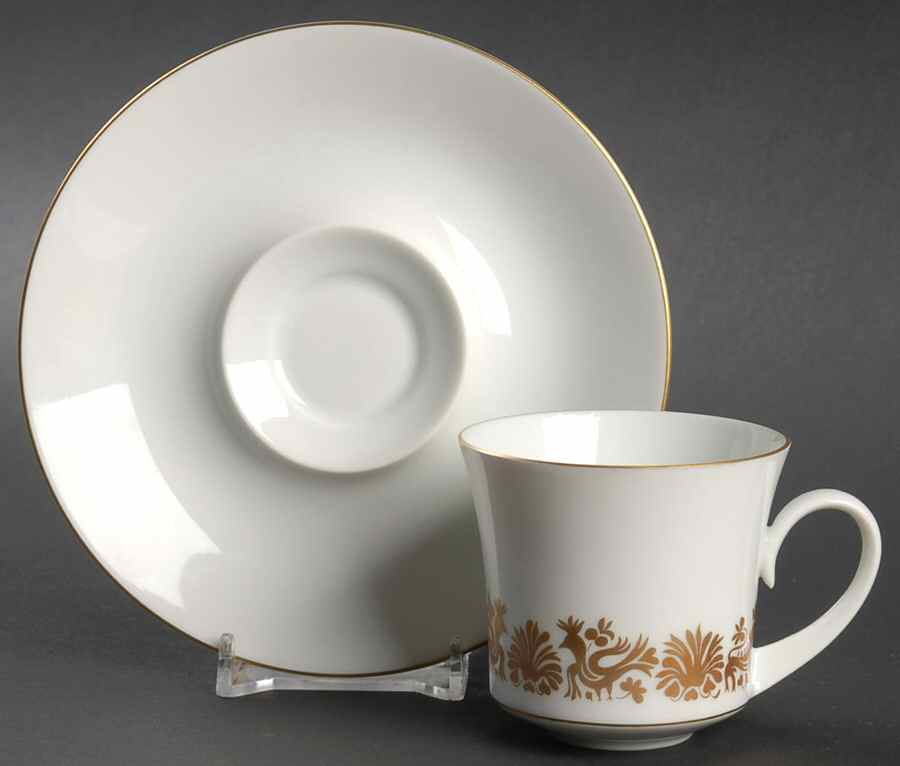 Castilla Flat Demitasse Cup & Saucer Set by Block-1
