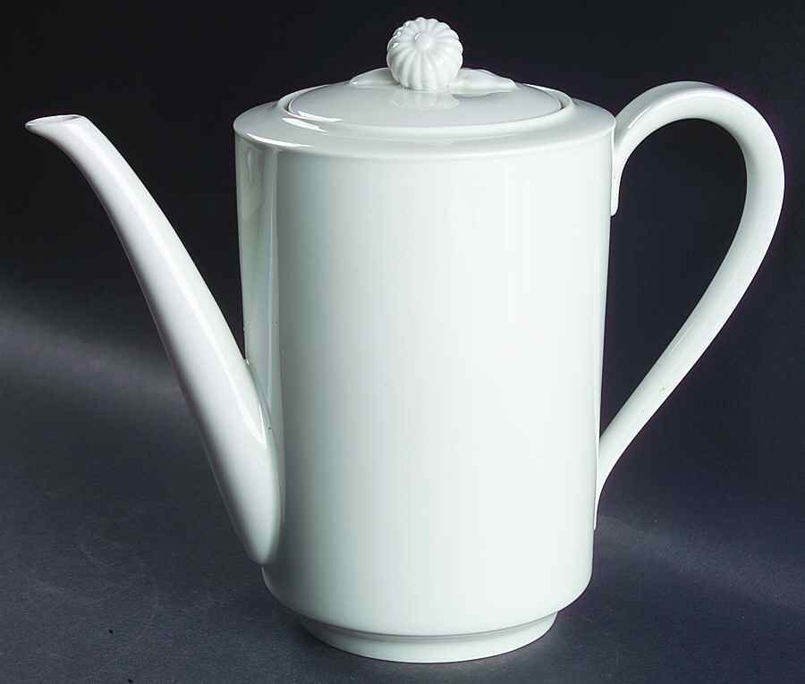 Chateau Blanc Coffee Pot & Lid by Block-1