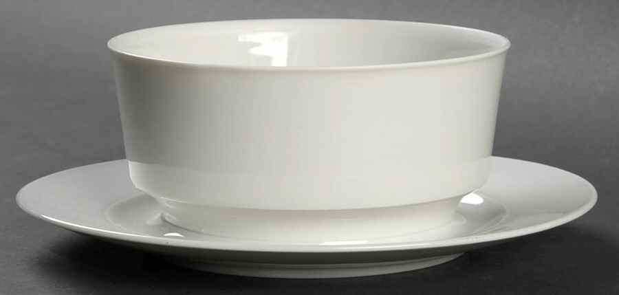 Chateau Blanc Gravy Boat w/Attached Underplate No Lid by Block-1