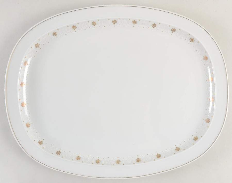 Chateau Empire 15" Oval Serving Platter by Block-1