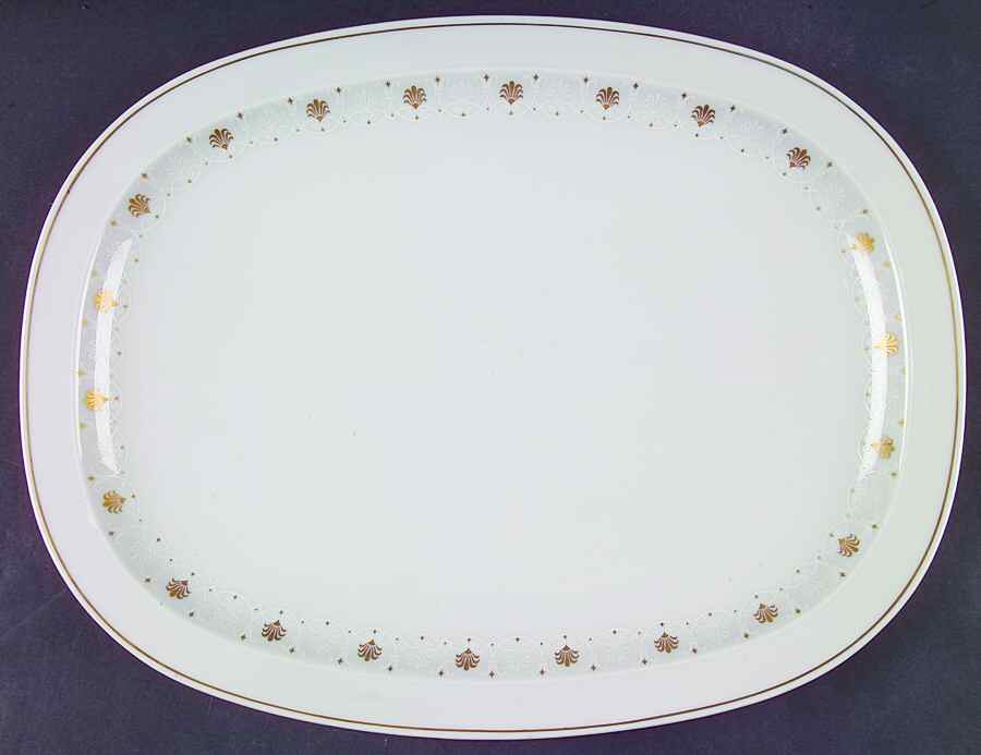 Chateau Empire 14" Oval Serving Platter by Block-1