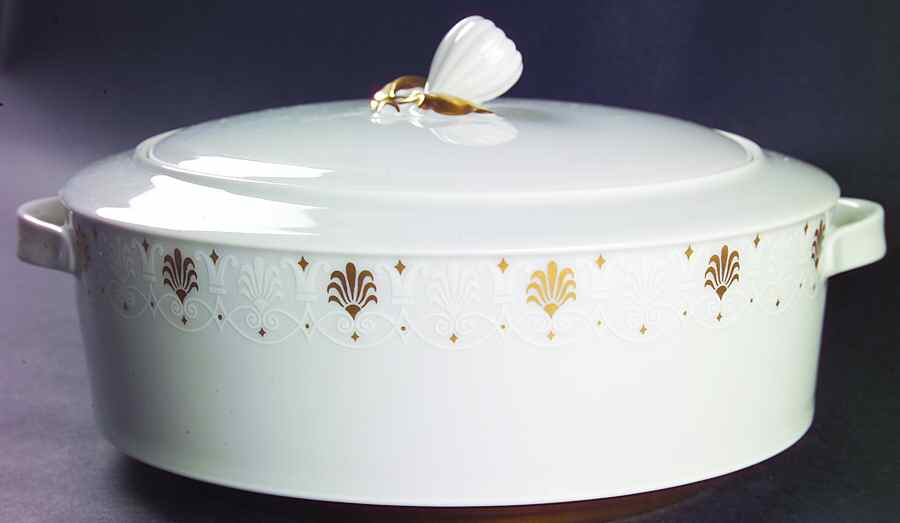 Chateau Empire Round Covered Vegetable by Block-1
