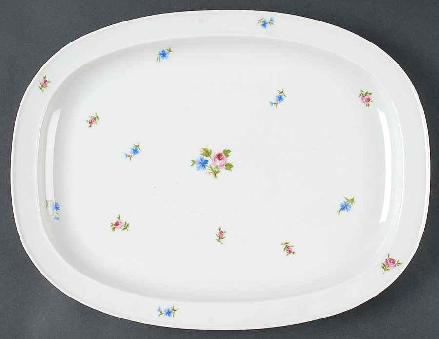 Chateau Fleuri 14" Oval Serving Platter by Block-1