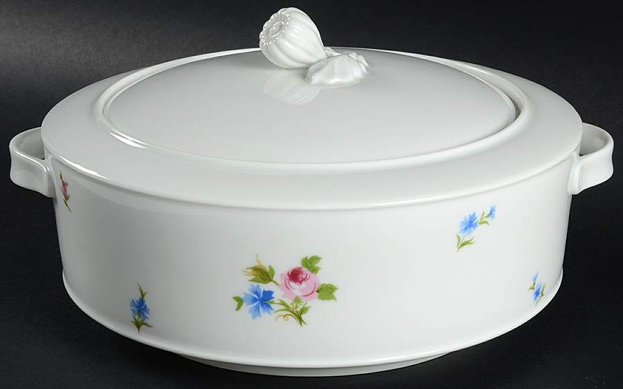 Chateau Fleuri Round Covered Vegetable by Block-1