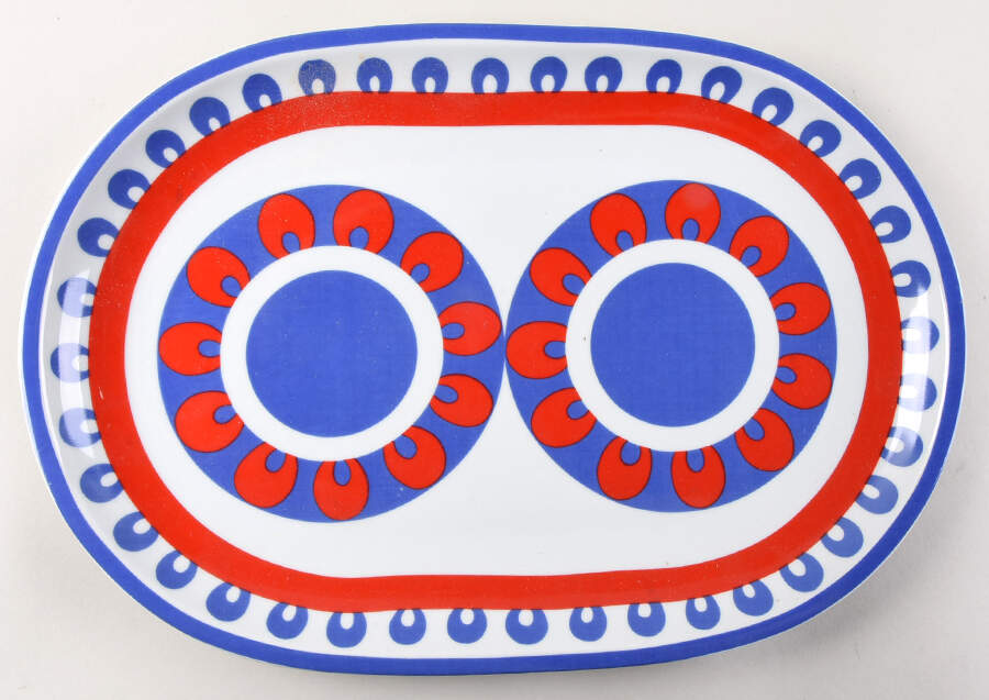 Chili 14" Oval Serving Platter by Block-1