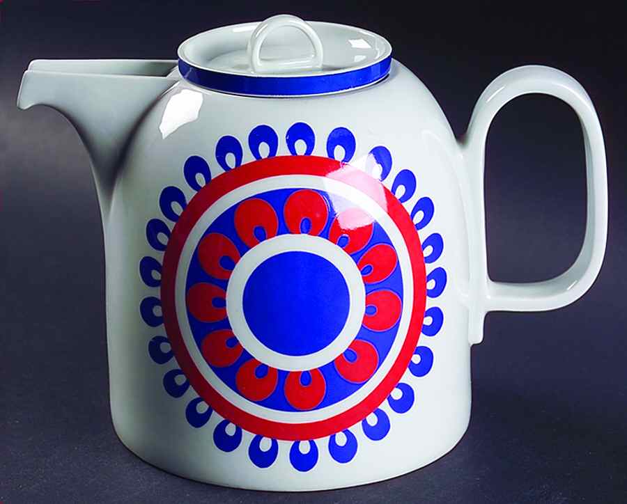 Chili Coffee Pot & Lid by Block-1