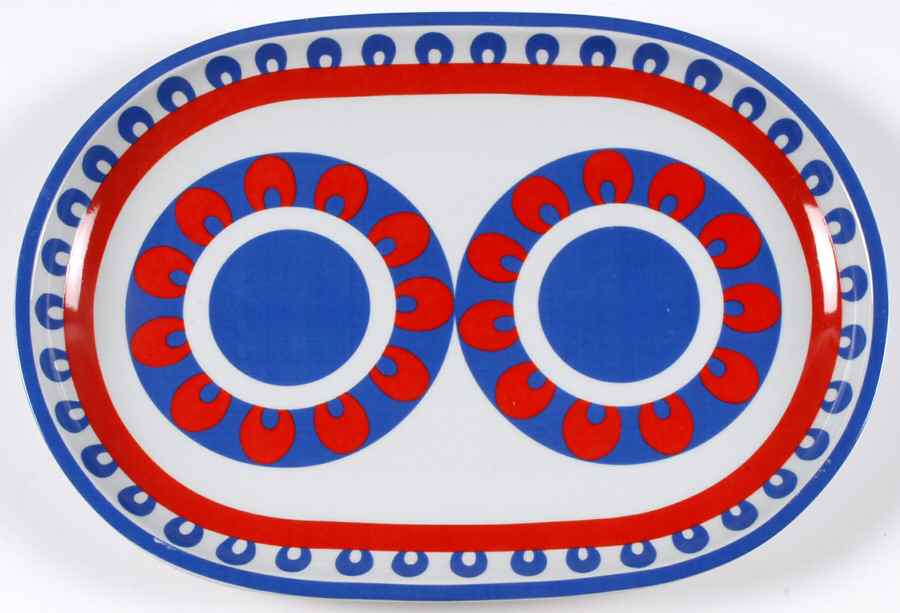 Chili 14" Oval Serving Platter by Block-1