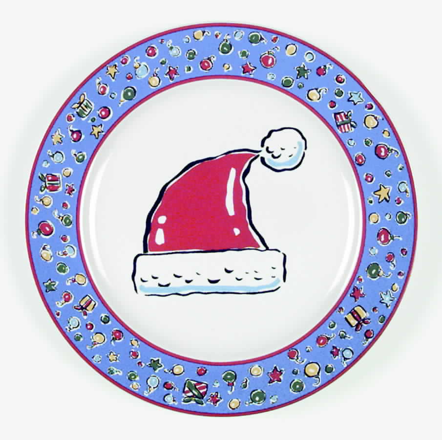 Christmas Party Salad Plate by Block-1