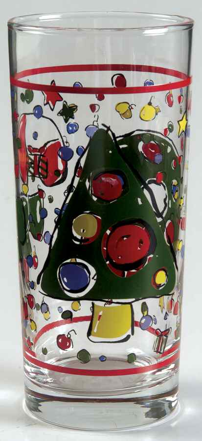 Christmas Party 16 Oz Glassware Tumbler by Block-1