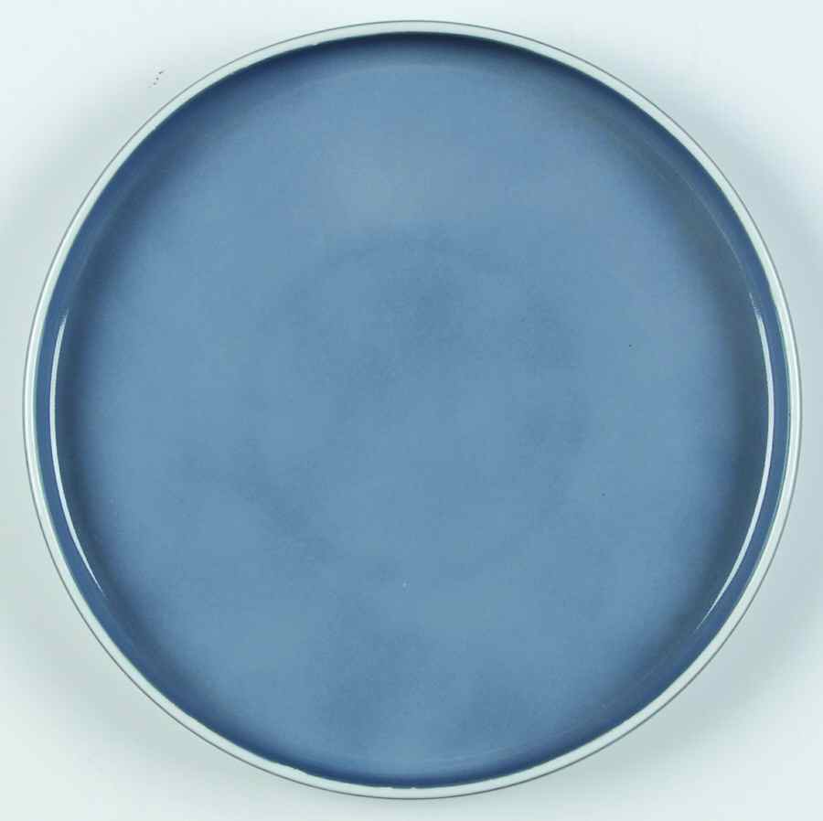Chromatics Beige Black Salad Plate by Block-1