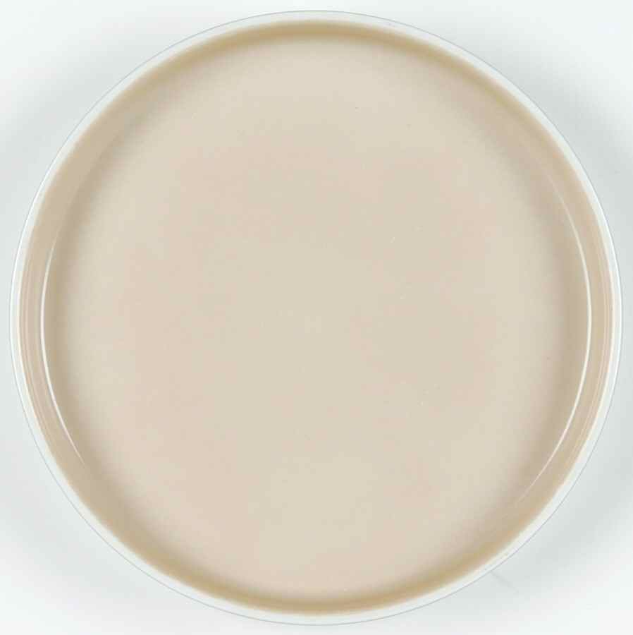 Chromatics Beige Black Bread & Butter Plate by Block-1