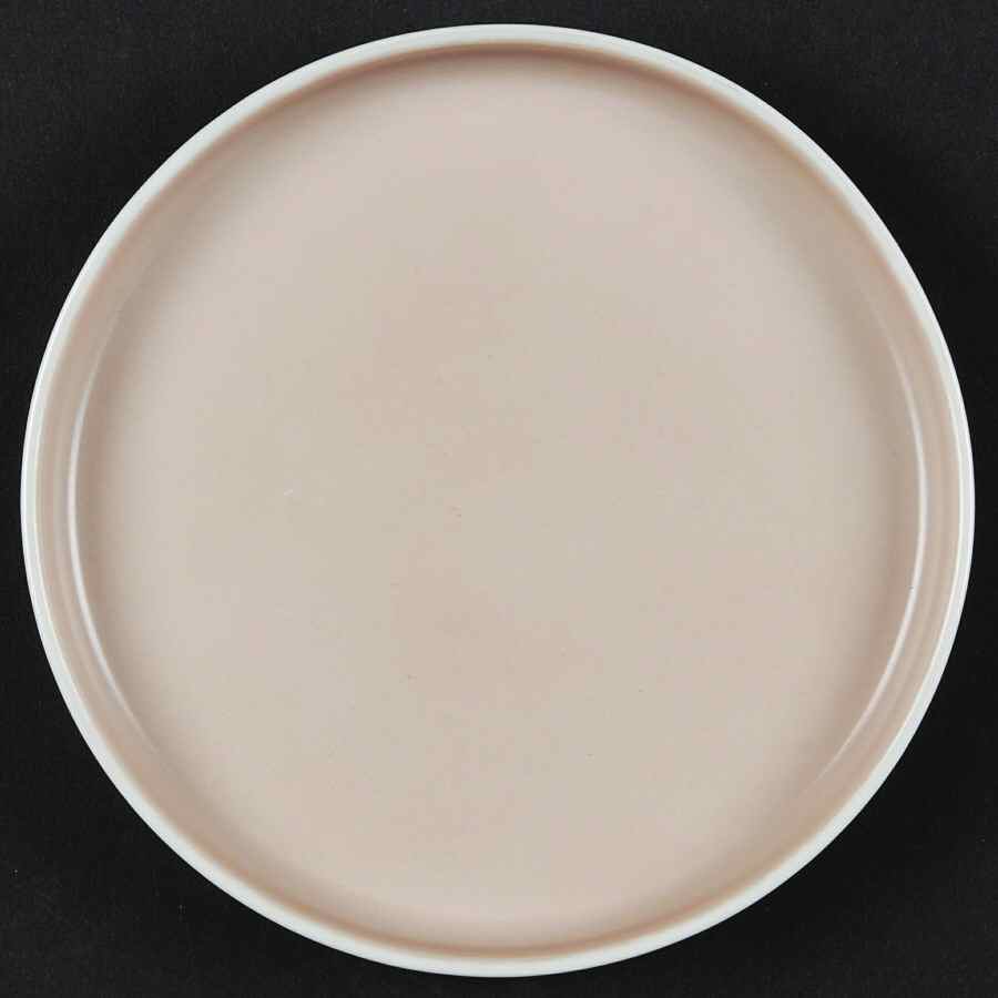 Chromatics Beige Black Bread & Butter Plate by Block-1