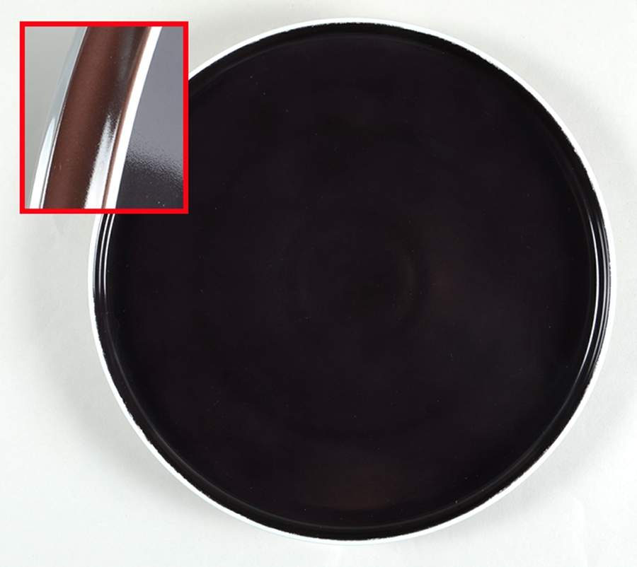 Chromatics Beige Black Dinner Plate by Block-1