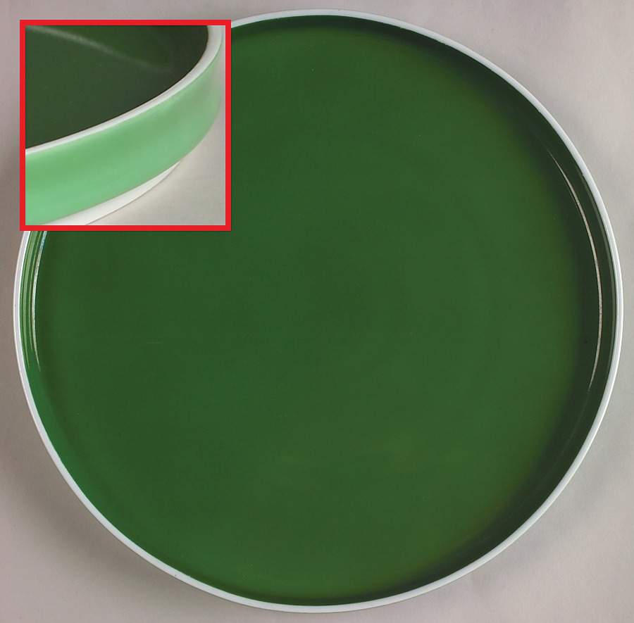 Chromatics Blue Green Dinner Plate by Block-1