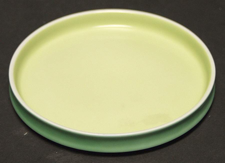 Chromatics Blue Green Bread & Butter Plate by Block-1