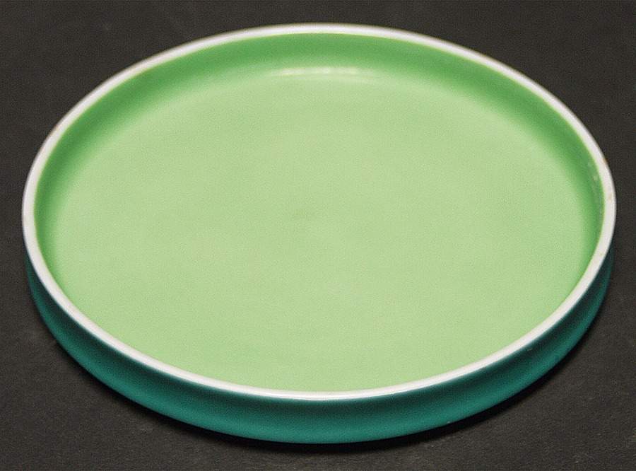 Chromatics Blue Green Bread & Butter Plate by Block-1