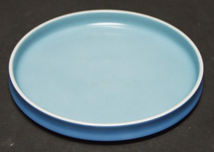 Chromatics Blue Green Bread & Butter Plate by Block-1