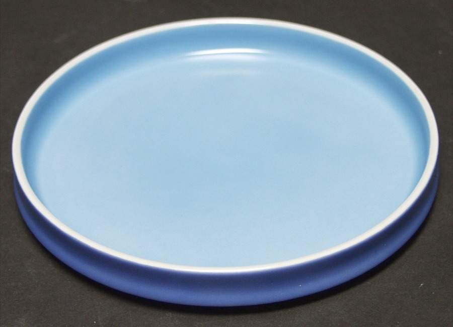 Chromatics Blue Green Bread & Butter Plate by Block-1