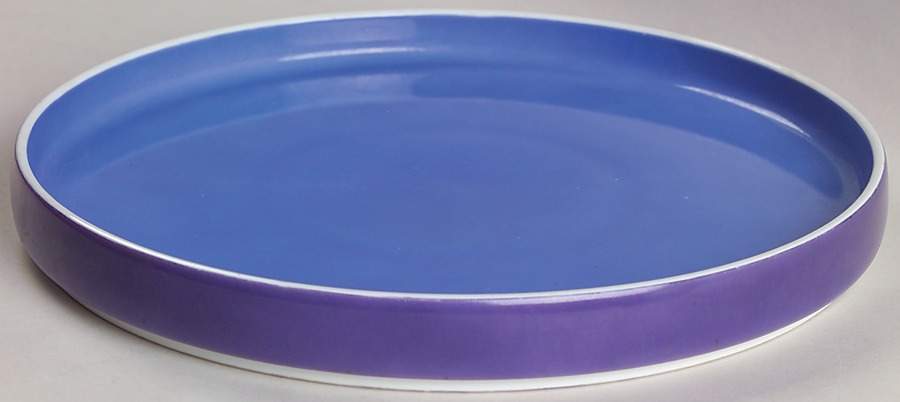 Chromatics Blue Green Salad Plate by Block-1