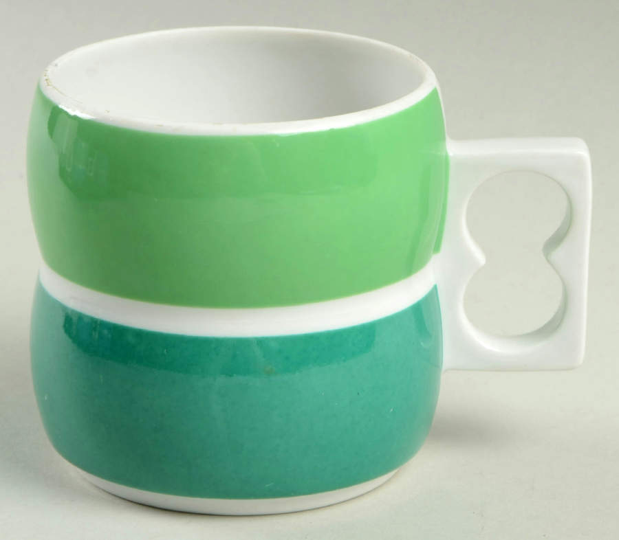 Chromatics Blue Green Cup/Mug by Block-1