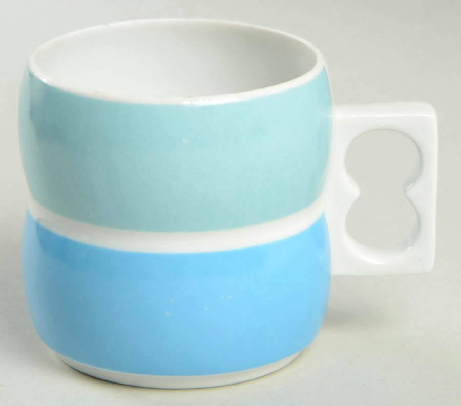 Chromatics Blue Green Cup/Mug by Block-1