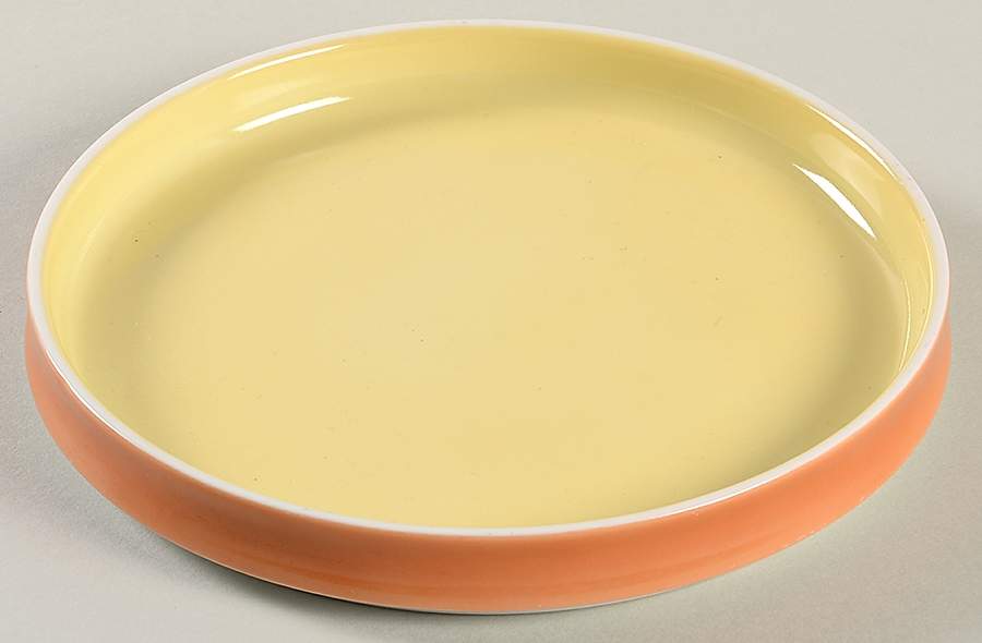 Chromatics Gold Brown Bread & Butter Plate by Block-1