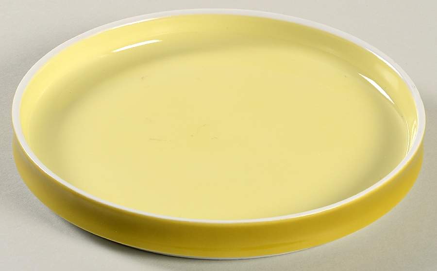 Chromatics Gold Brown Bread & Butter Plate by Block-1