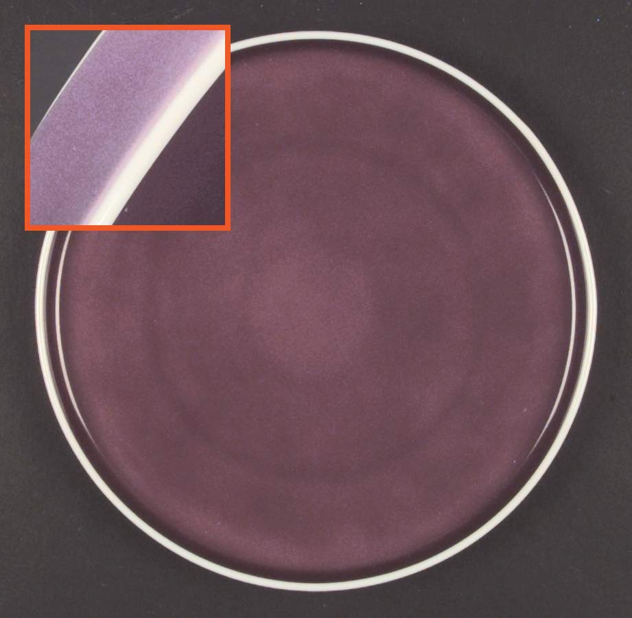 Chromatics Red Lavender Dinner Plate by Block-1