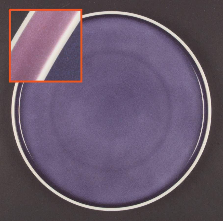 Chromatics Red Lavender Dinner Plate by Block-1
