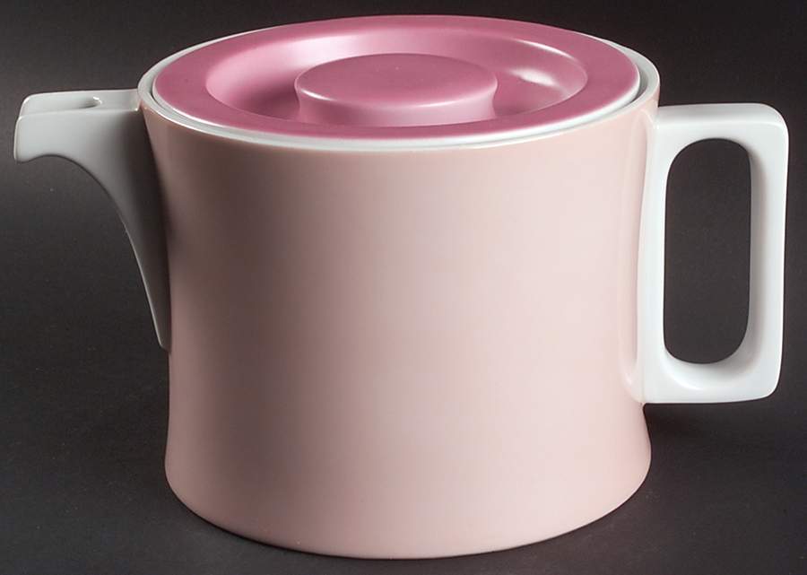Chromatics Red Lavender Coffee Pot & Lid by Block-1
