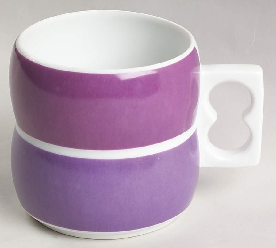 Chromatics Red Lavender Cup/Mug by Block-1