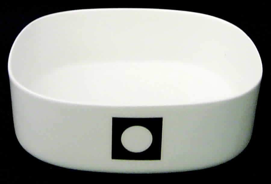 Circle In The Square 8" Square Vegetable Bowl by Block-1